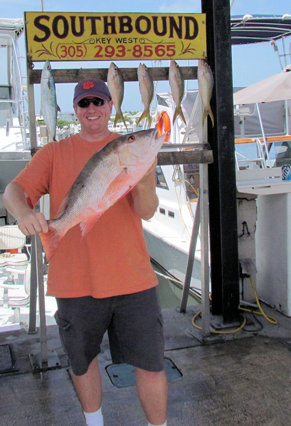 Big Mutton Snapper  Caught in Key West fishing on charter boat Southbound