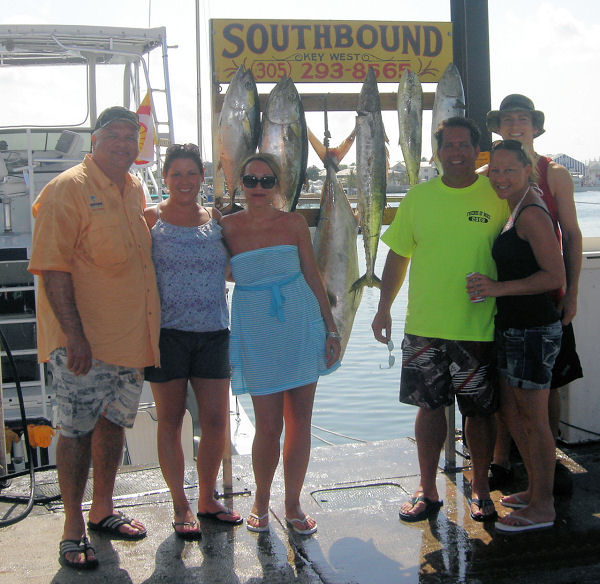 fish caught in Key West fishing on charter boat Southboud