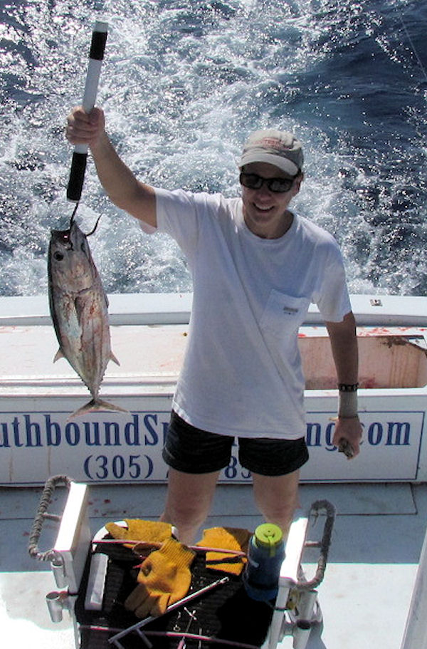 Skip Jack Tuna caught fishing Key West on charter boat Southbound from Charter Boat Row Key West