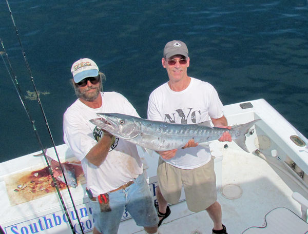 Barracuda  caught in Key West fishing on charter boat Southbound from Charter Boat Row