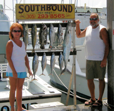 Fish caught fishing on Charter Boat Southbound  in Key West Florida