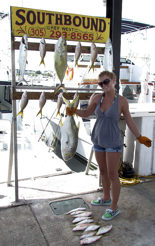 Cravalle Jack  caught in Key West fishing on charter boat Southbound from Charter Boat Row Key West