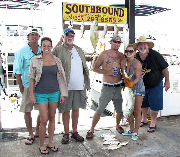 Fishn  caught in Key West fishing on charter boat Southbound from Charter Boat Row Key West