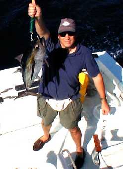 Blackfin Tuna caught on Spinning tackle in Key West