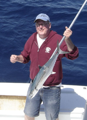 Cero Mackerel caught on Key West deep sea fishing boat Southbound from Charter Boat Row Key West, Florida