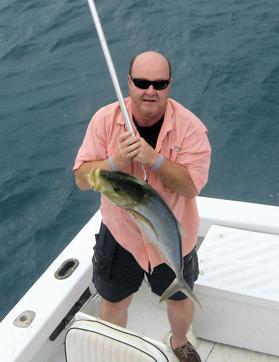 Yellow Jack caught in Key West Fishing on charter boat Southbound from Charter Boat Row, Key West