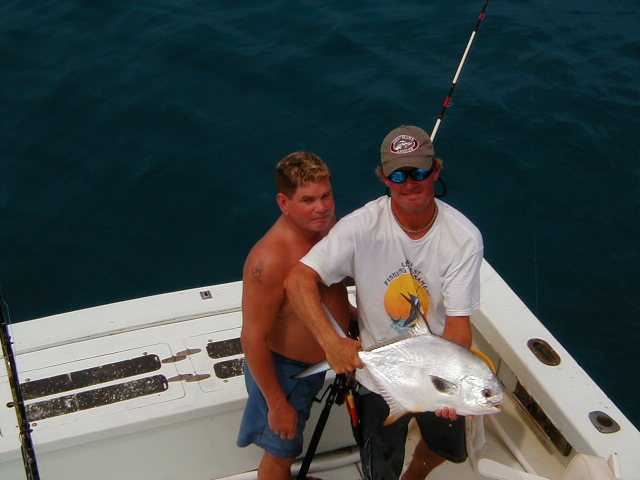 permit on 20 lb. spinning tackle