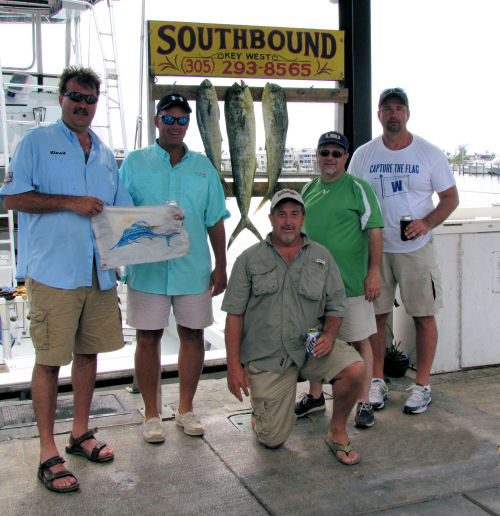 Fish caught in Key West fisihing on charter boat Southbound from Charter Boat Row, Key West Florida