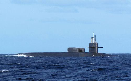 U.S. Submarine seen in Key West fishing on charter boat Southbound