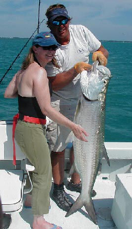 Best Tarpon caught aboard Southbound in Key West Florida in 2004
