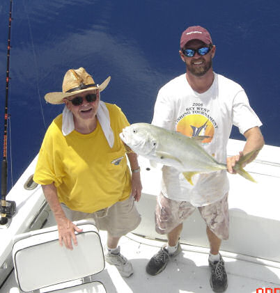 Cravalle Jack caught aboard Southbound in Key West Florida in 2006