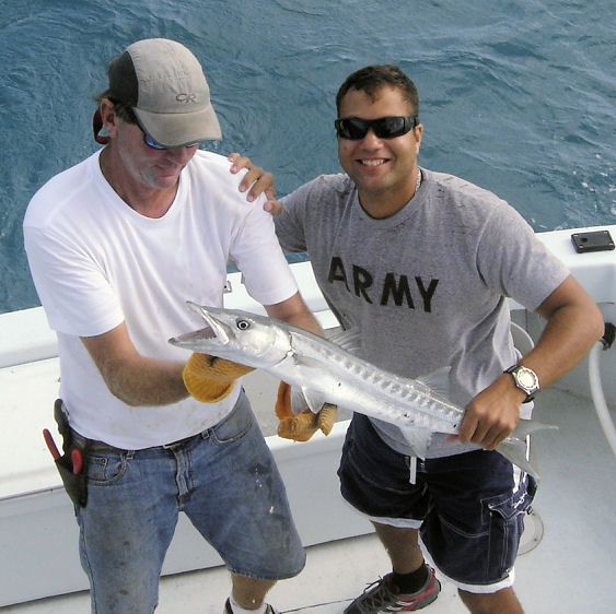 Barracuda  caught in Key West fishing on charter boat Southbound from Charter Boat Row, Key West