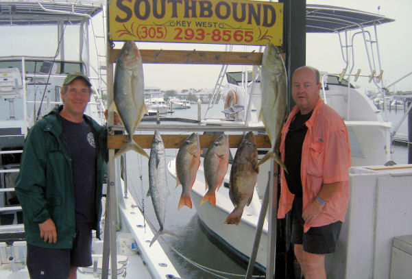 Fish caught in Key West Fishing on charter boat Southbound from Charter Boat Row, Key West