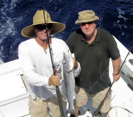 Barracuda caught fishing Key West on charter boat Southbound from Key West Charter Boat Row