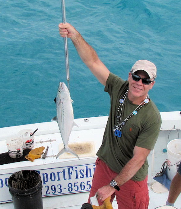 Cero mackerel caught fishing Key West on charter boat Southbound from Charter Boat Row Key West