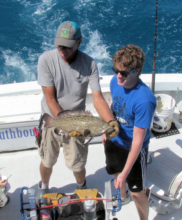 Black Grouper released in Key West