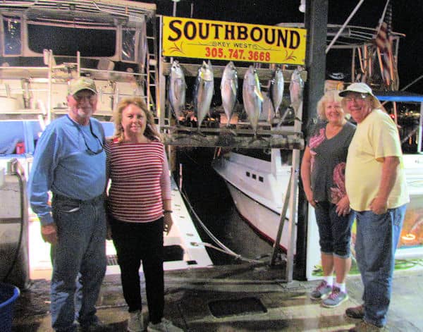 Black Fin Tuna Caught in Key West on charter fishing trip with Southbound sportfishing